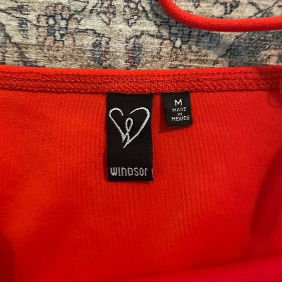 Windsor Red Romper - Picture 2 of 2